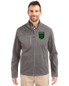 Austin FC - Cutter & Buck Evoke Softshell Recycled Full Zip Mens Jacket Elemental Grey Front Thumbnail Image
