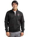 Colorado Rapids Cutter & Buck Roam Eco Recycled Full Zip Mens Big & Tall Jacket Black Front Thumbnail Image