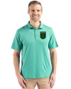 Austin FC - Cutter & Buck Coastline Epic Comfort Recycled Mens Polo Kelly Green Front Thumbnail Image