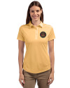 Atlanta United FC - Cutter & Buck Prospect Eco Textured Stretch Recycled Womens Short Sleeve Polo Desert Front Thumbnail Image