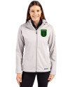 Austin FC - Cutter & Buck Evoke Softshell Recycled Full Zip Womens Jacket CONCRETE Front Thumbnail Image