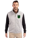 View image 4: Austin FC - Cutter & Buck Charter Recycled Packable Mens Full Zip Vest Polished Medium Gray Front