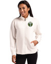 Portland Timbers Cutter & Buck Roam Epic Versatility Full Zip Recycled Womens Jacket Shell Front Thumbnail Image