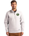 Portland Timbers Cutter & Buck Roam Epic Versatility Recycled Quarter Zip Mens Pullover Solitare Front Thumbnail Image