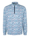 Kardex Cutter & Buck Traverse Stretch Eco Camo Print Quarter Zip Mens Pullover IND_MANN_HG 1 Thumbnail Image