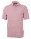 Kardex Cutter & Buck Virtue Eco Pique Stripe Recycled Mens Polo CHT_MANN_HG 1 Thumbnail Image