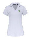 Oregon Ducks- Cutter & Buck Daybreak Eco Recycled Womens V-neck Polo White Mannequin Thumbnail Image