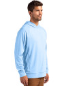 Jacksonville Jaguars Mono Cutter & Buck Adapt Knit Recycled Mens Heathered Hooded Pullover Atlas Heather Side Thumbnail Image
