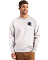Minnesota Vikings NFL Helmet Cutter & Buck Roam Epic Versatility Recycled Crew Neck Mens Pullover Solitare Front Thumbnail Image