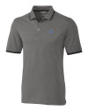 View image 1: Indianapolis Colts Cutter & Buck Big & Tall Advantage Tipped Polo Elemental Grey Mannequin