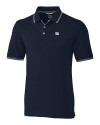 New York Giants Cutter & Buck Big & Tall Advantage Tipped Polo Liberty Navy Mannequin Thumbnail Image