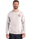 Chicago Bears - Cutter & Buck Roam Recycled Buttery-Soft Knit Mens Crew Neck Pullover Solitaire Front Thumbnail Image