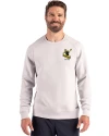Pittsburgh Steelers Historic Cutter & Buck Roam Recycled Buttery-Soft Knit Mens Crew Neck Pullover Solitaire Front Thumbnail Image