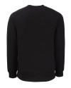 Los Angeles Chargers Cutter & Buck Roam Epic Versatility Recycled Crew Neck Mens Pullover Black Mannequin Back Thumbnail Image