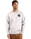 Seattle Seahawks NFL Helmet Cutter & Buck Roam Epic Versatility Recycled Crew Neck Mens Pullover Solitare Front Thumbnail Image