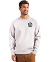 Pittsburgh Steelers Mono Cutter & Buck Roam Epic Versatility Recycled Crew Neck Mens Pullover Solitare Front Thumbnail Image