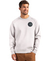 Chicago Cubs Mono Cutter & Buck Roam Epic Versatility Recycled Crew Neck Mens Pullover Solitare Front Thumbnail Image
