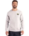 Jacksonville Jaguars Cutter & Buck Roam Recycled Buttery-Soft Knit Mens Crew Neck Pullover Solitaire Front Thumbnail Image