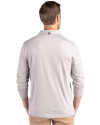 Kansas City Royals Mono Cutter & Buck Coastline Epic Comfort Recycled Mens Long Sleeve Polo CONCRETE Back Thumbnail Image