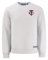 View image 11: Minnesota Twins Cutter & Buck Roam Recycled Buttery-Soft Knit Mens Crew Neck Pullover Solitaire Mannequin