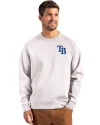 Tampa Bay Rays Cutter & Buck Roam Epic Versatility Recycled Crew Neck Mens Pullover Solitare Front Thumbnail Image