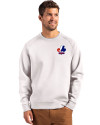 Montreal Expos Cooperstown Cutter & Buck Roam Epic Versatility Recycled Crew Neck Mens Pullover Solitare Front Thumbnail Image