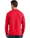 Los Angeles Angels Cutter & Buck Roam Epic Versatility Recycled Crew Neck Mens Pullover Red Back Thumbnail Image