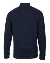 Denver Broncos Cutter & Buck Big & Tall Coastal Half-Zip Liberty Navy Mannequin Back Thumbnail Image