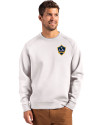 LA Galaxy Cutter & Buck Roam Epic Versatility Recycled Crew Neck Mens Pullover Solitare Front Thumbnail Image