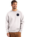 NY Mets City Connect Cutter & Buck Roam Epic Versatility Recycled Crew Neck Mens Pullover Solitare Front Thumbnail Image