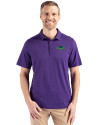 Tampa Bay Rays City Connect Cutter & Buck Coastline Epic Comfort Recycled Mens Polo College Purple Front Thumbnail Image