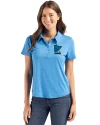 Minnesota Twins City Connect Cutter & Buck Coastline Epic Comfort Recycled Womens Polo Digital Front Thumbnail Image