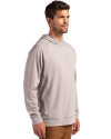 Cutter & Buck Adapt Knit Recycled Mens Heathered Hooded Pullover POH PROS_HG 1 Thumbnail Image