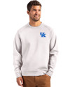 Kentucky Wildcats Cutter & Buck Roam Epic Versatility Recycled Crew Neck Mens Pullover Solitare Front Thumbnail Image