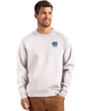 View image 7: North Carolina Tar Heels Alumni Cutter & Buck Roam Recycled Buttery-Soft Knit Mens Crew Neck Pullover Solitaire Front