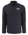 Mercedes-Benz Stadium Cutter & Buck Hunts Point Eco Textured Fleece Recycled Mens Snap Pullover BL_MANN_HG 1 Thumbnail Image