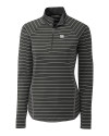 New York Giants Cutter & Buck Womens Long Sleeve Evie Half Zip Elemental Grey Mannequin Thumbnail Image