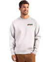 Florida A&M Rattlers Cutter & Buck Roam Epic Versatility Recycled Crew Neck Mens Pullover Solitare Front Thumbnail Image