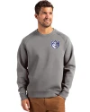 Saint Louis Billikens Cutter & Buck Roam Epic Versatility Recycled Crew Neck Mens Pullover Elemental Grey Front Thumbnail Image