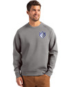 Saint Louis Billikens Cutter & Buck Roam Epic Versatility Recycled Crew Neck Mens Pullover Elemental Grey Front Thumbnail Image