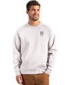 Emory Eagles Cutter & Buck Roam Epic Versatility Recycled Crew Neck Mens Pullover Solitare Front Thumbnail Image