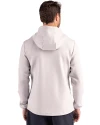 Arizona Cardinals Mono Cutter & Buck Roam Epic Versatility Recycled Mens Full Zip Hooded Jacket Solitare Back Thumbnail Image