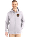 Houston Dynamo FC Cutter & Buck Roam Epic Versatility Recycled Mens Full Zip Hooded Jacket Solitare Front Thumbnail Image