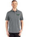 Philadelphia Eagles Historic -  Cutter & Buck Advantage Refresh Epic Confidence Recycled Mens Big & Tall Tri-Blend Pique Polo Elemental Grey Front Thumbnail Image