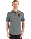 Houston Dynamo FC Cutter & Buck Advantage Refresh Epic Confidence Recycled Mens Big & Tall Tri-Blend Pique Polo Elemental Grey Front Thumbnail Image