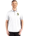 View image 10: Green Bay Packers Historic Cutter & Buck Advantage Refresh Recycled Cotton-Blend Pique Mens Big & Tall Polo White Front