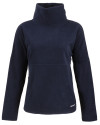 Cutter & Buck Woodland Recycled Fleece Womens Funnel Neck Pullover Navy Blue Mannequin Thumbnail Image