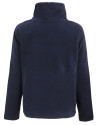 Cutter & Buck Woodland Recycled Fleece Womens Funnel Neck Pullover Navy Blue Mannequin Back Thumbnail Image