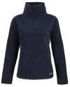 Cutter & Buck Woodland Epic Versatility Recycled Fleece Womens Funnel Neck Pullover Jacket Navy Blue Mannequin Thumbnail Image