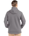 South Carolina Gamecocks Cutter & Buck Roam Epic Versatility Recycled Mens Full Zip Hooded Jacket Elemental Grey Back Thumbnail Image